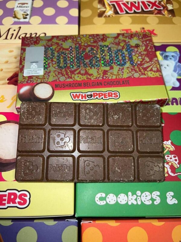 Order Polkadot Mushroom Chocolate Bars Online Canada
