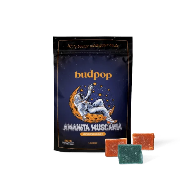 Order BudPop Amanita Muscaria Mushroom Gummies Online Canada